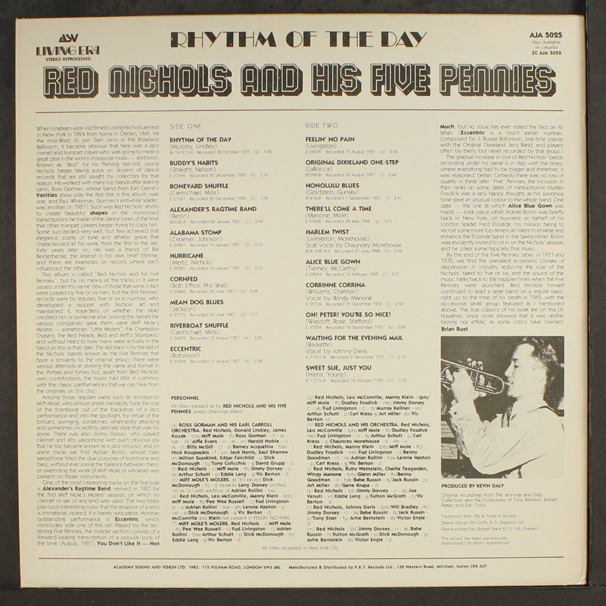 rhythm of the day by RED NICHOLS