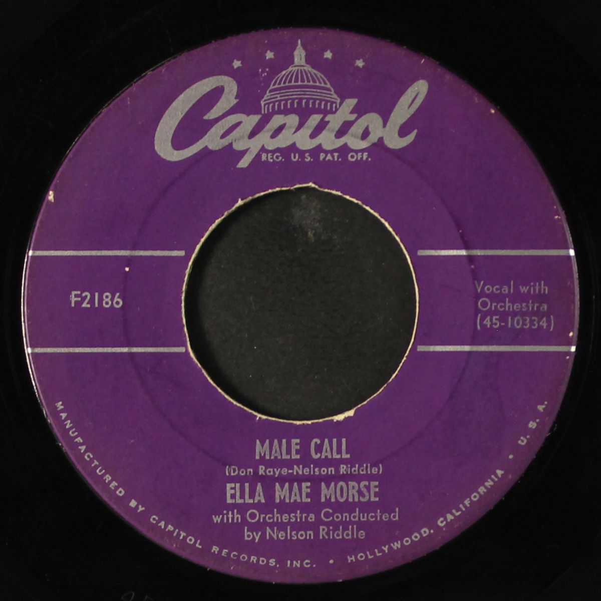 male call / a-sleepin' at the foot of the bed by ELLA MAE MORSE