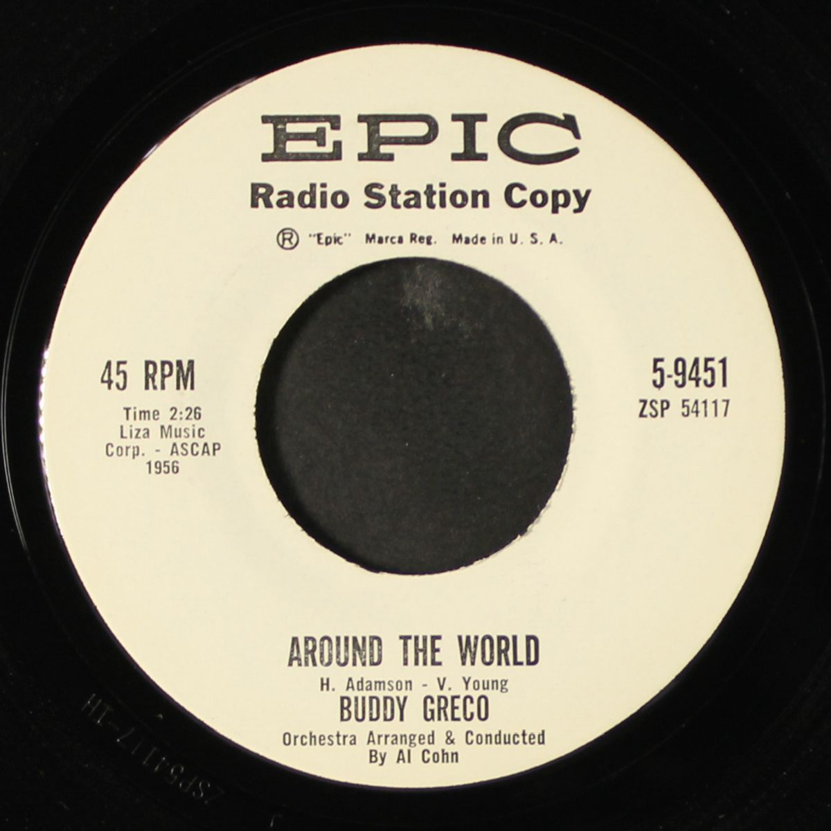 hey, there / around the world by BUDDY GRECO
