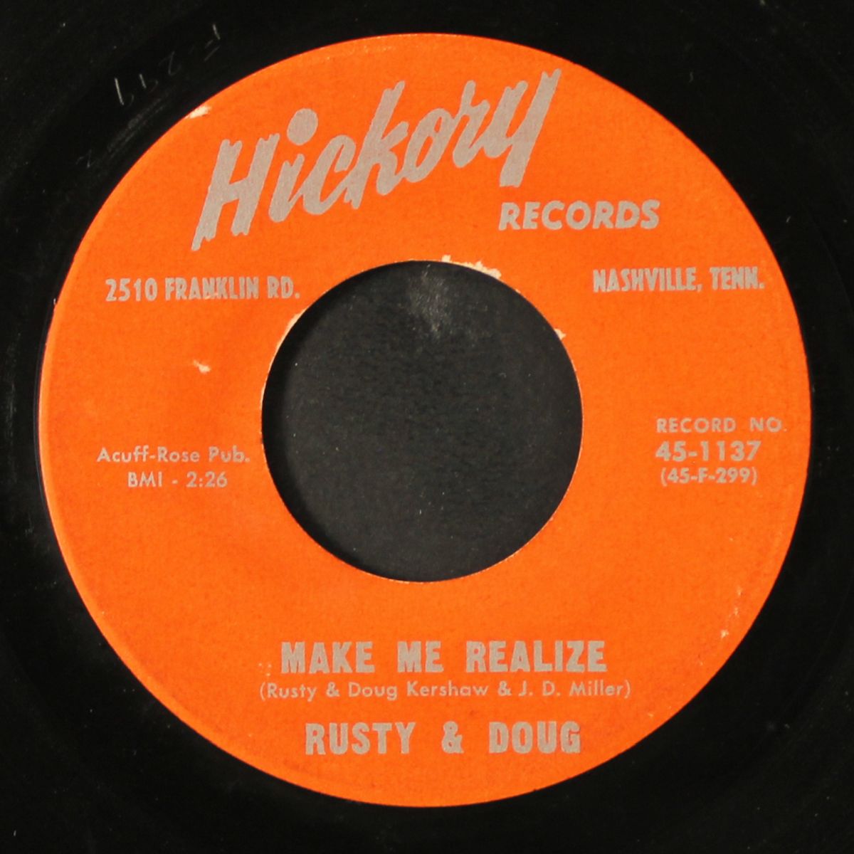 louisiana man / make me realize by RUSTY & DOUG