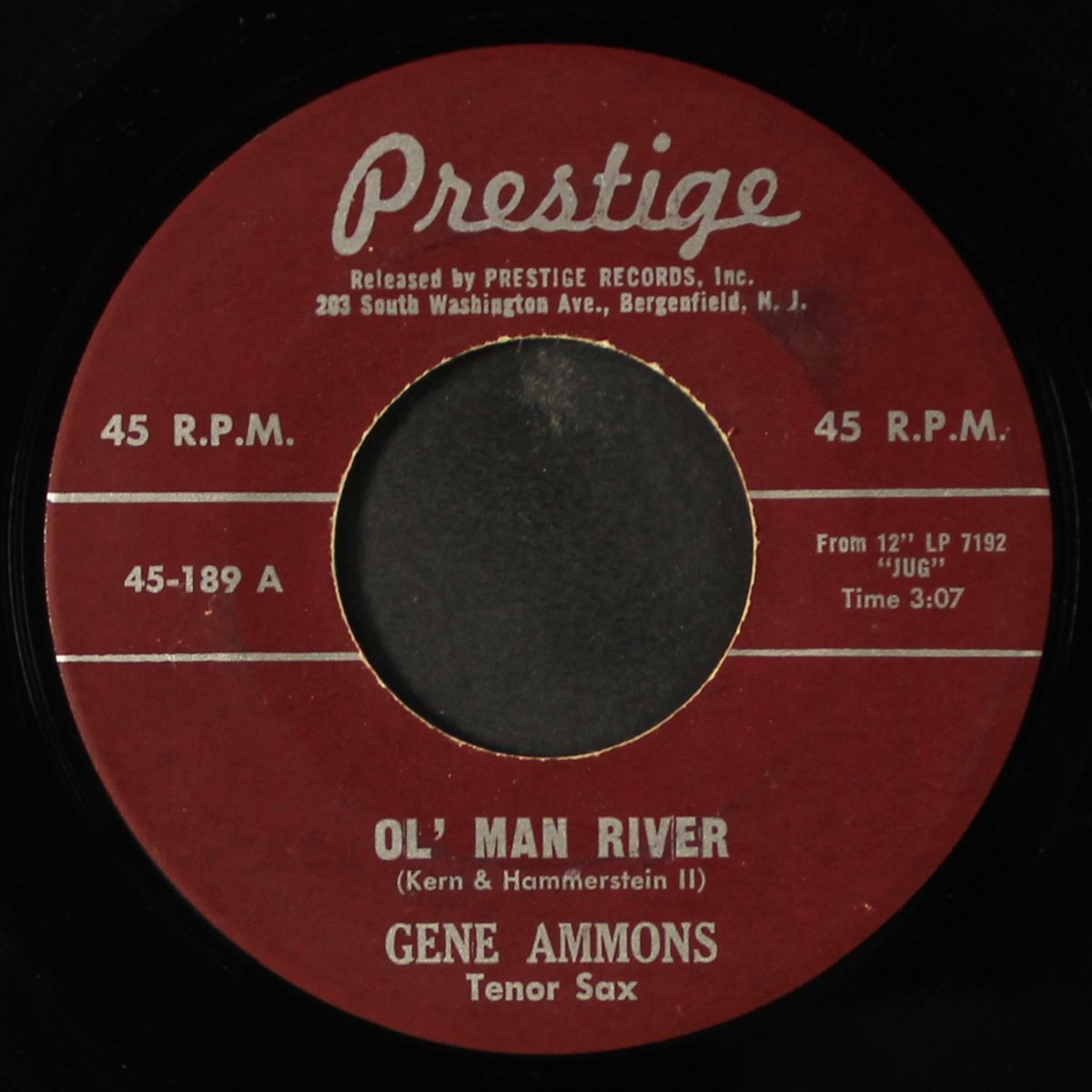 ol' man river / exactly like you by GENE AMMONS