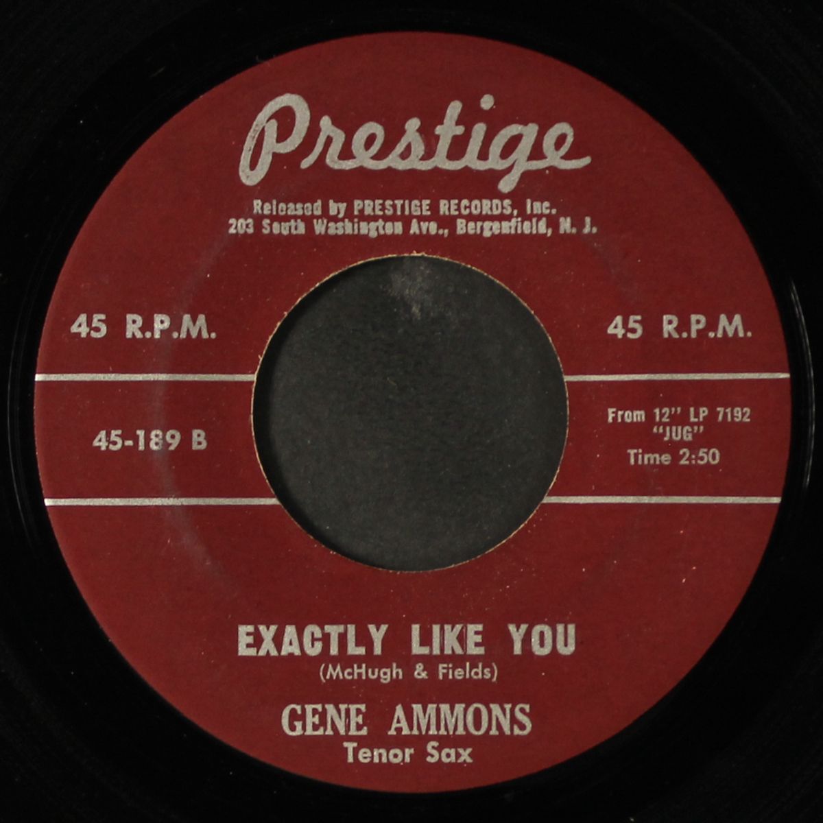 ol' man river / exactly like you by GENE AMMONS