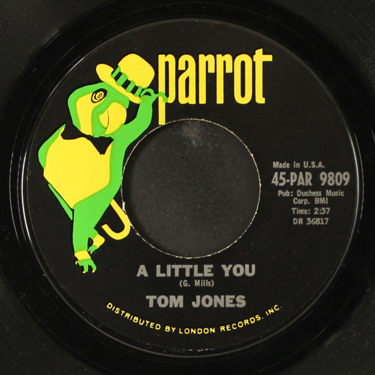 a little you / promise her anything by TOM JONES