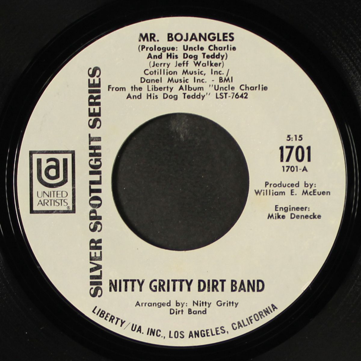mr. bojangles / uncle charlie by NITTY GRITTY DIRT BAND
