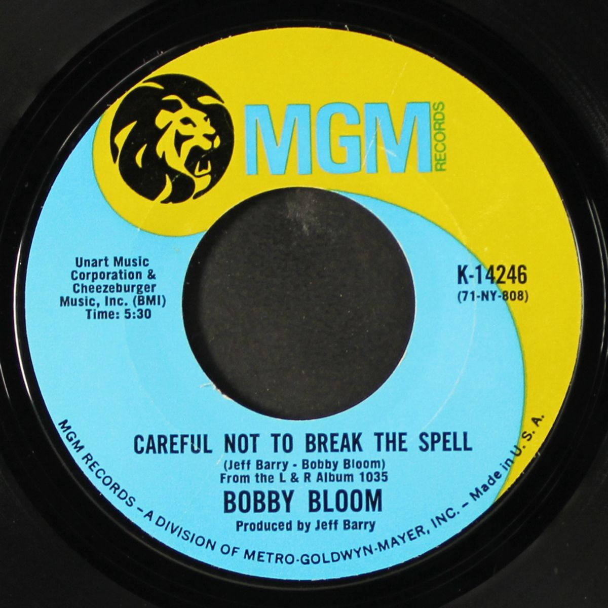 we're all goin' home / careful not to break the spell by BOBBY BLOOM