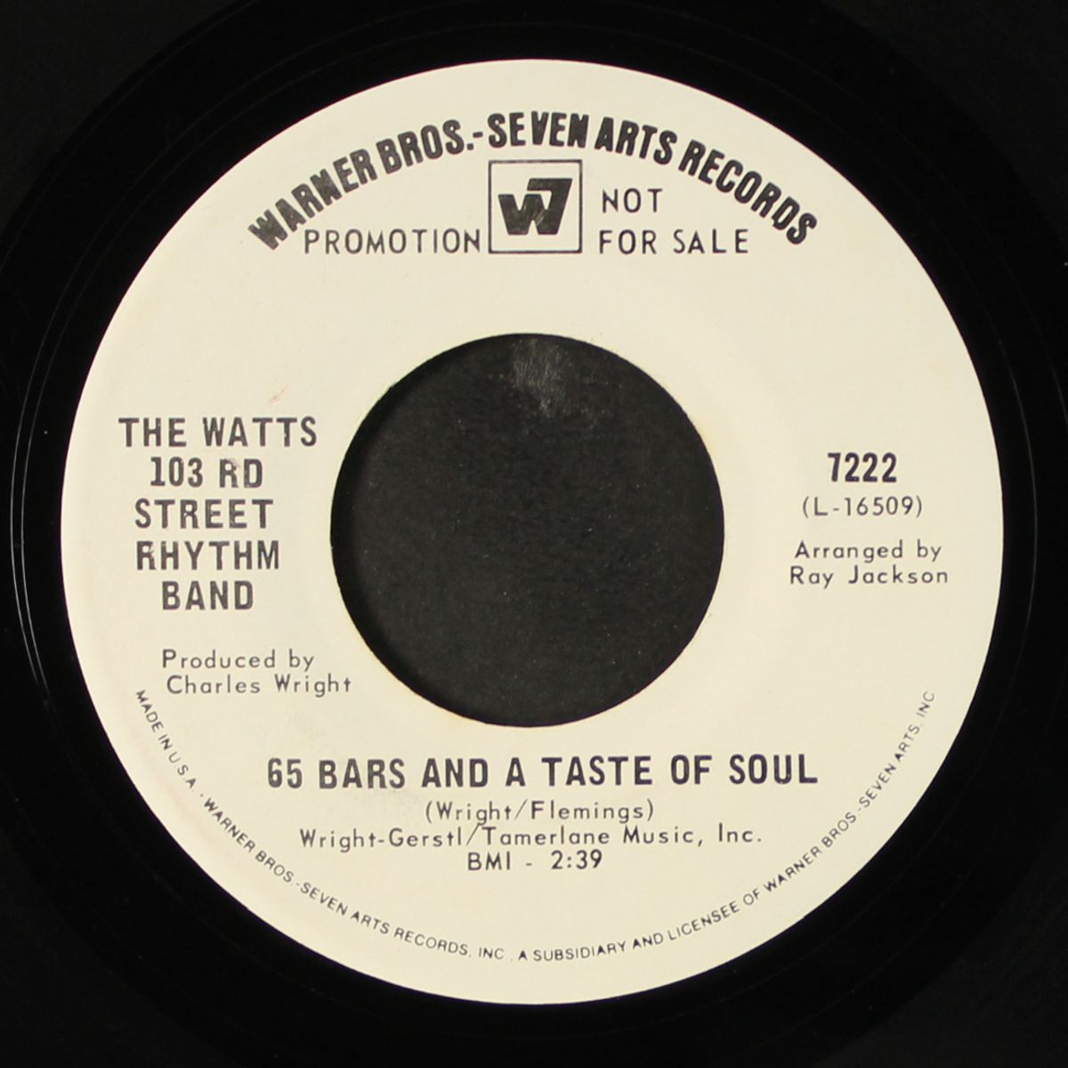 bottomless / 65 bars of taste & soul by WATTS 103RD STREET RHYTHM BAND