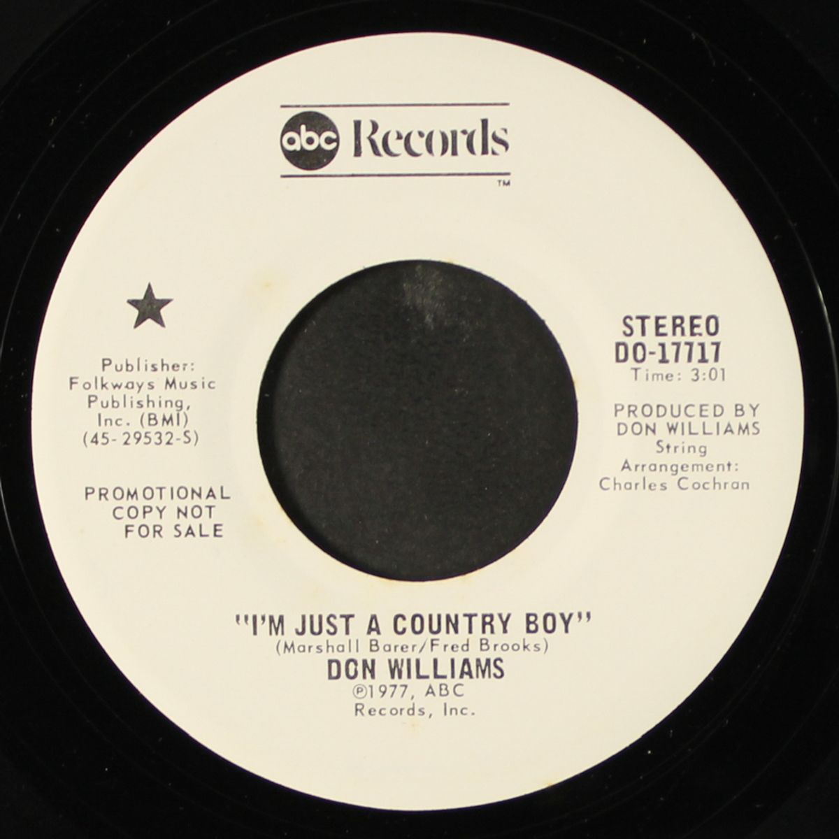 i'm just a country boy / same by DON WILLIAMS