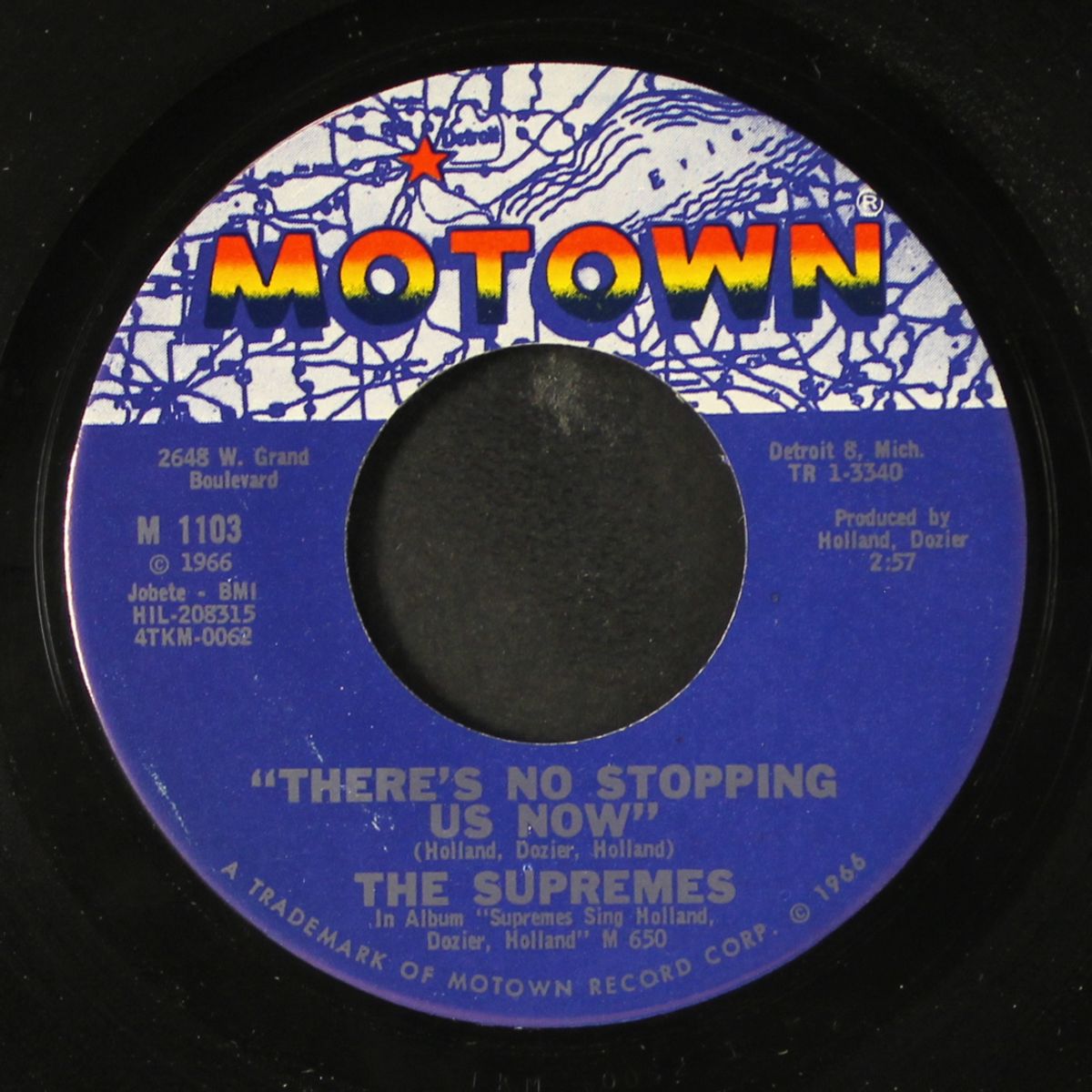 love is here and now you're gone / there's no stopping us now by SUPREMES