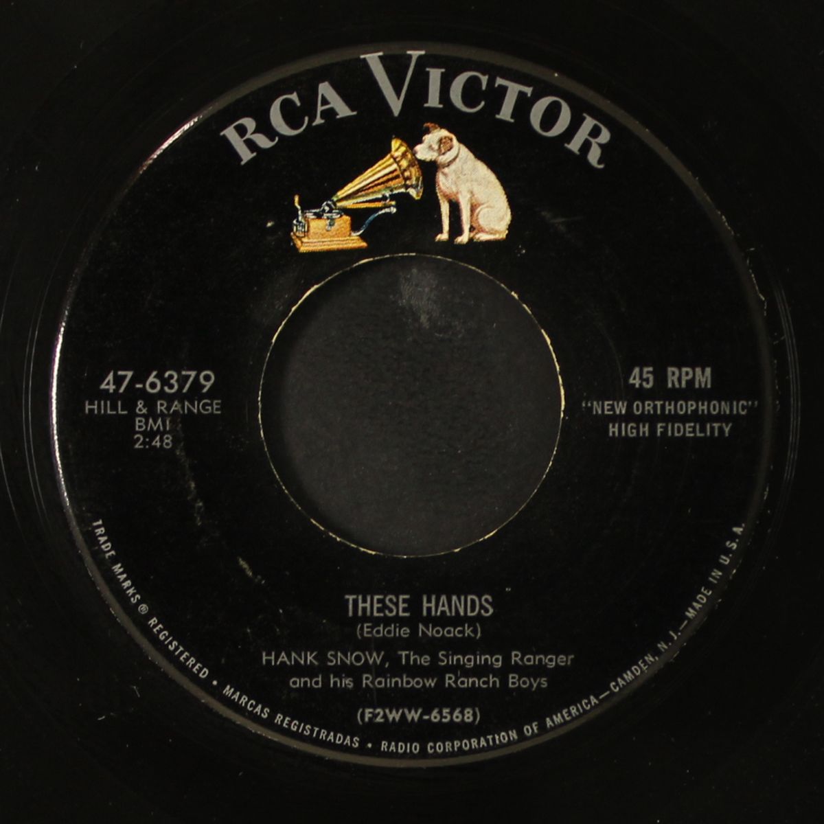 these hands / i'm moving in by HANK SNOW