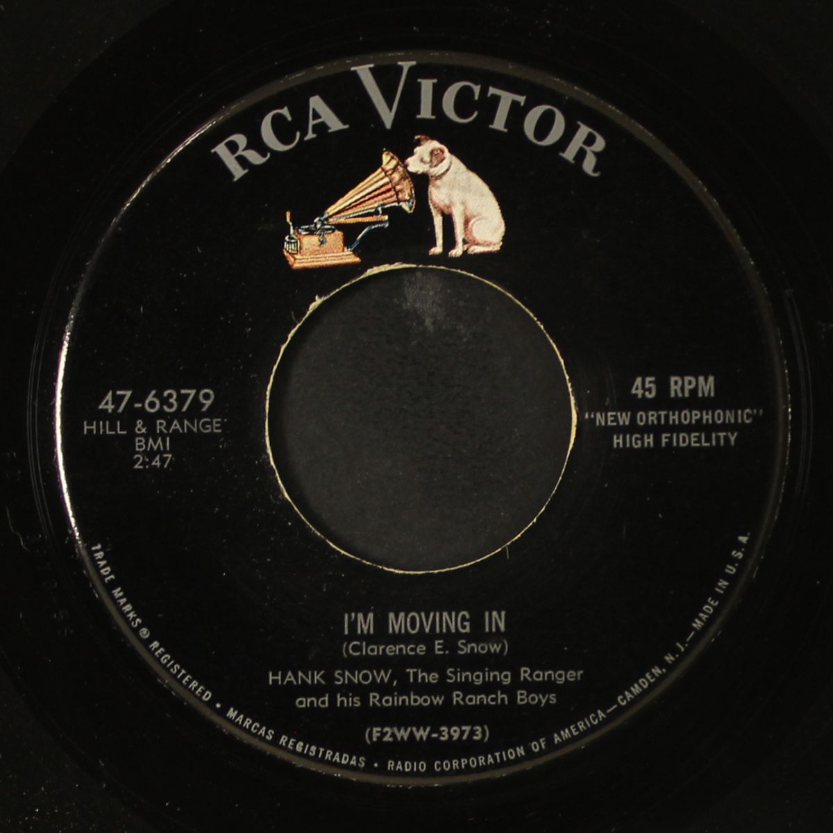 these hands / i'm moving in by HANK SNOW