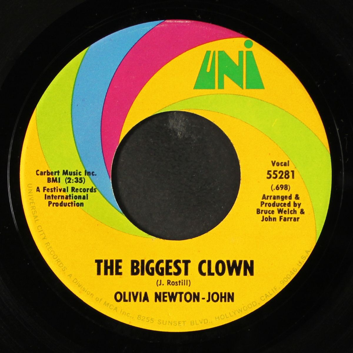 if not for you / the biggest clown by OLIVIA NEWTON-JOHN