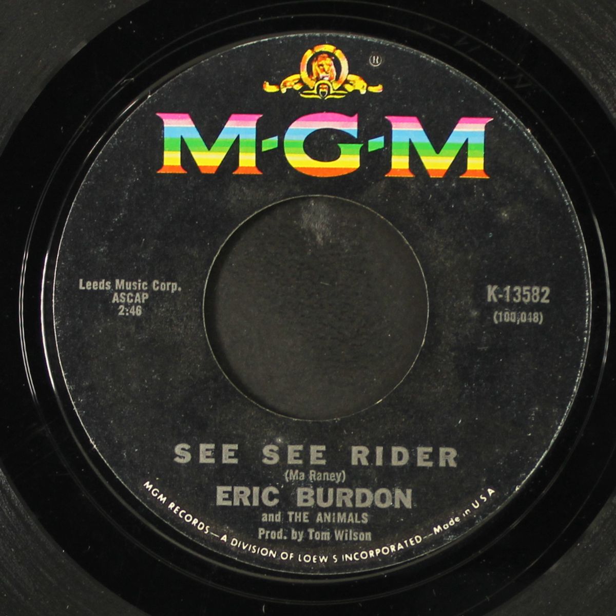 see see rider / she'll return it by ERIC BURDON & ANIMALS