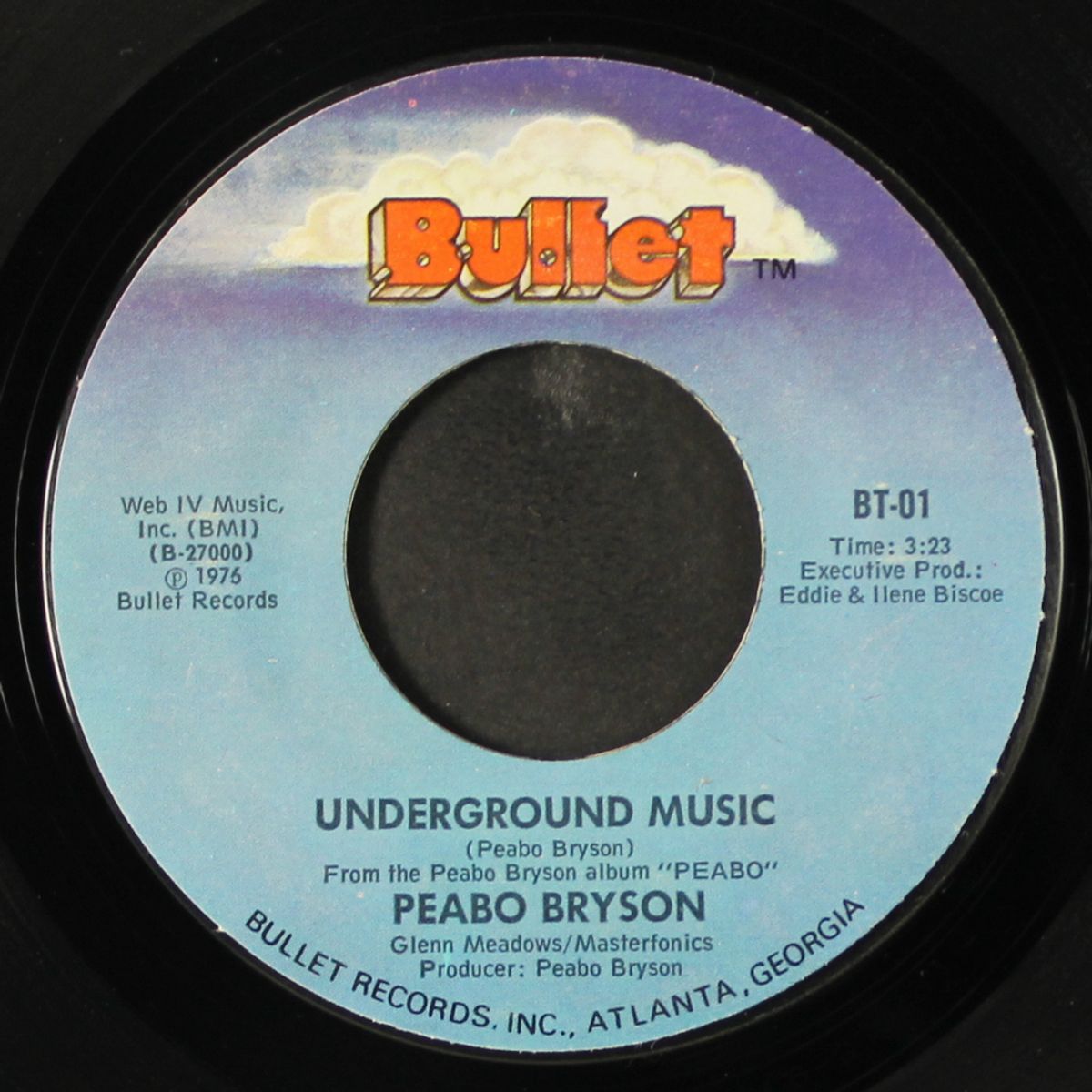 underground music / it's just a matter of time by PEABO BRYSON