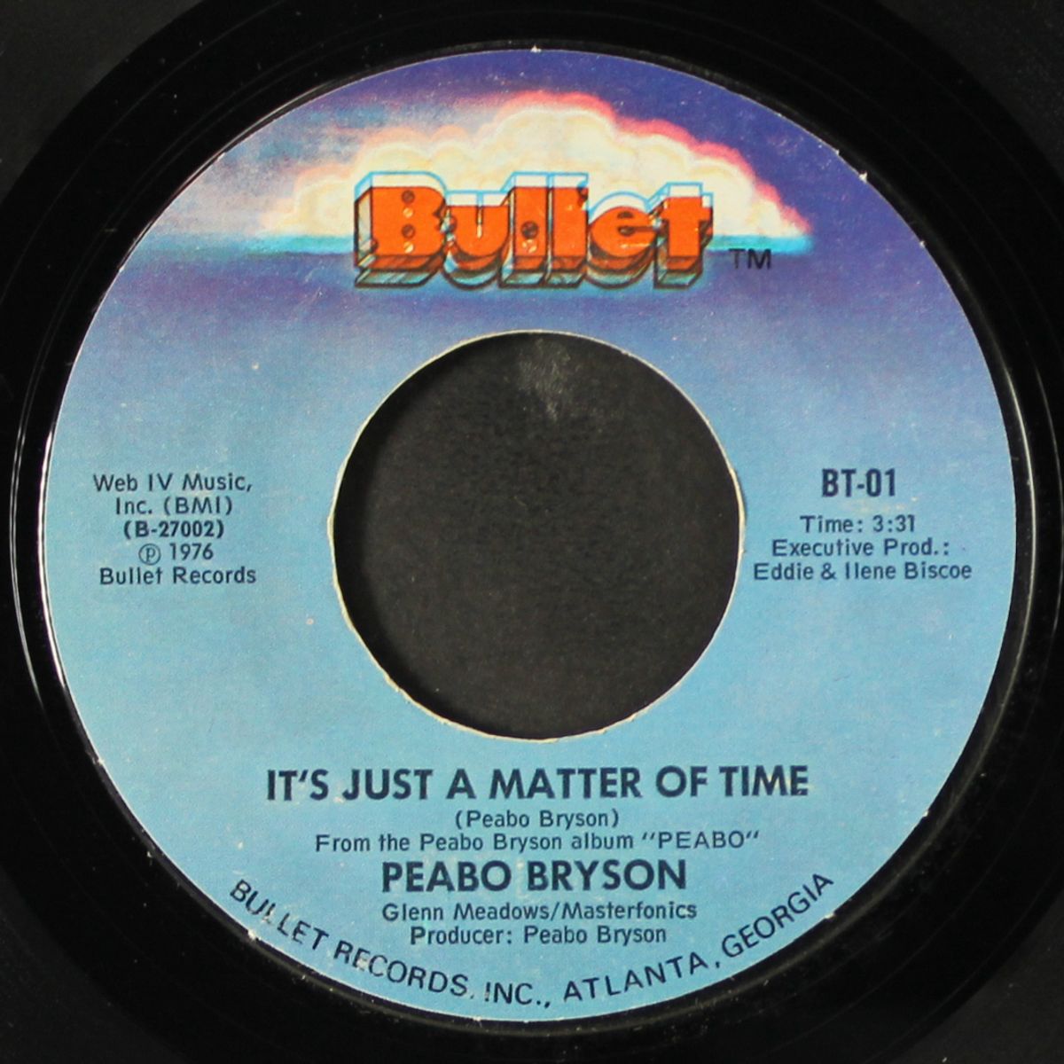 underground music / it's just a matter of time by PEABO BRYSON