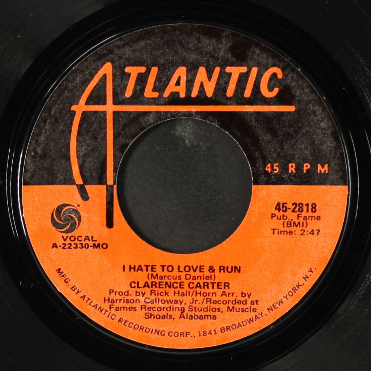 slipped tripped and fell in love / i hate to love & run by CLARENCE CARTER