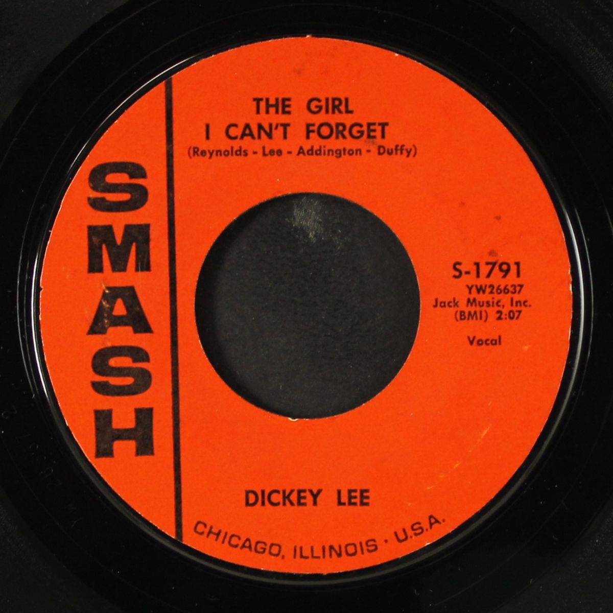 i saw linda yesterday / the girl i can't forget by DICKEY LEE