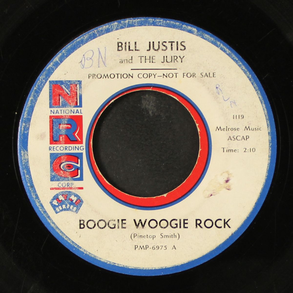 boogie woogie rock by BILL JUSTIS
