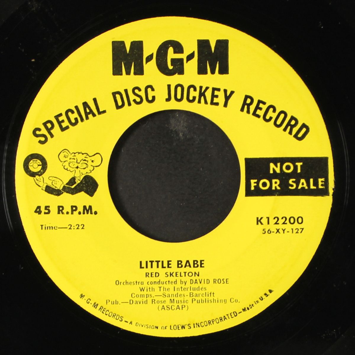 little babe / the foggy, foggy dew by RED SKELTON