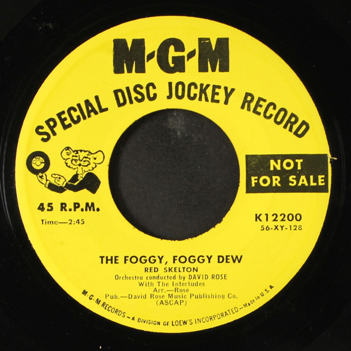 little babe / the foggy, foggy dew by RED SKELTON