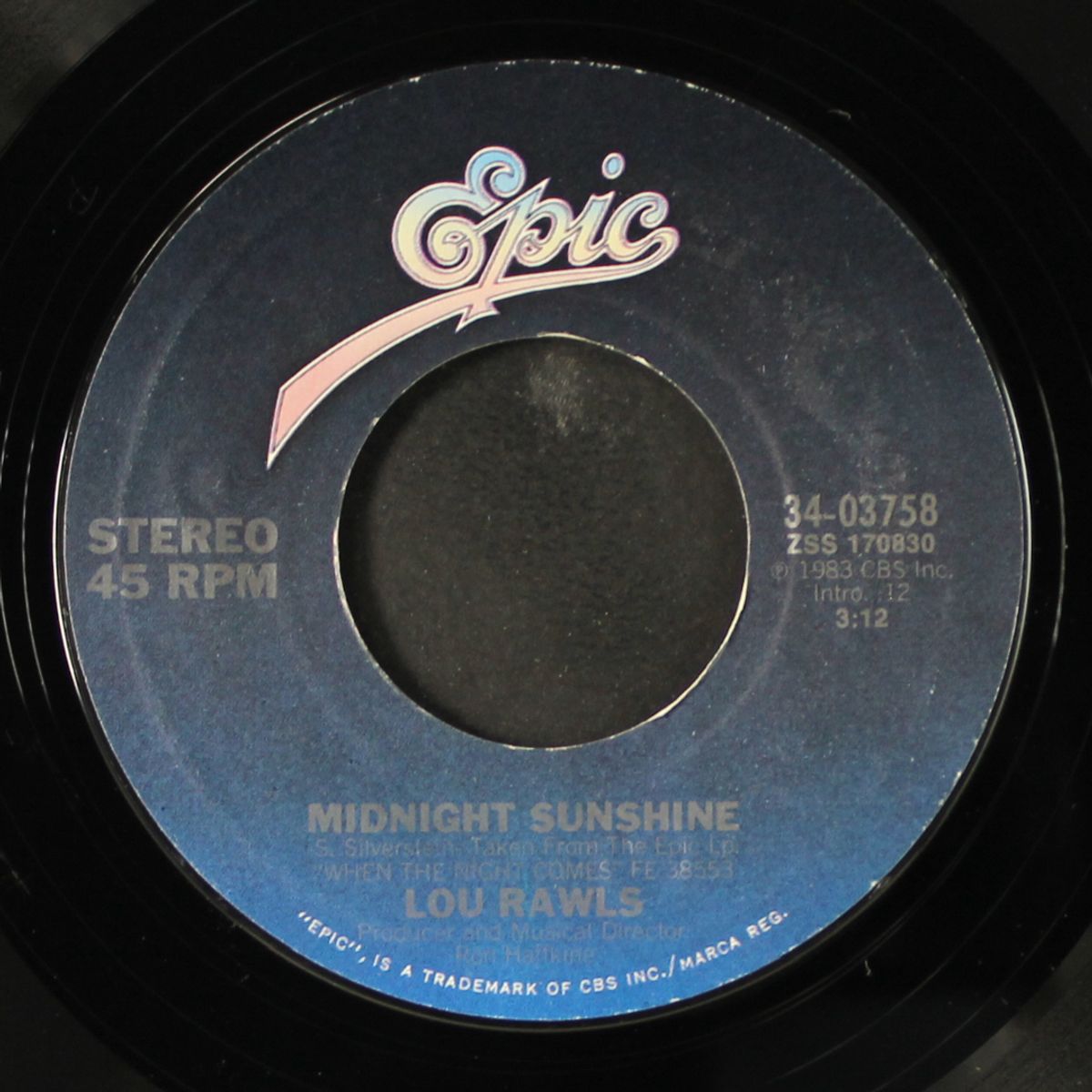 wind beneath my wings / midnight sunshine by LOU RAWLS