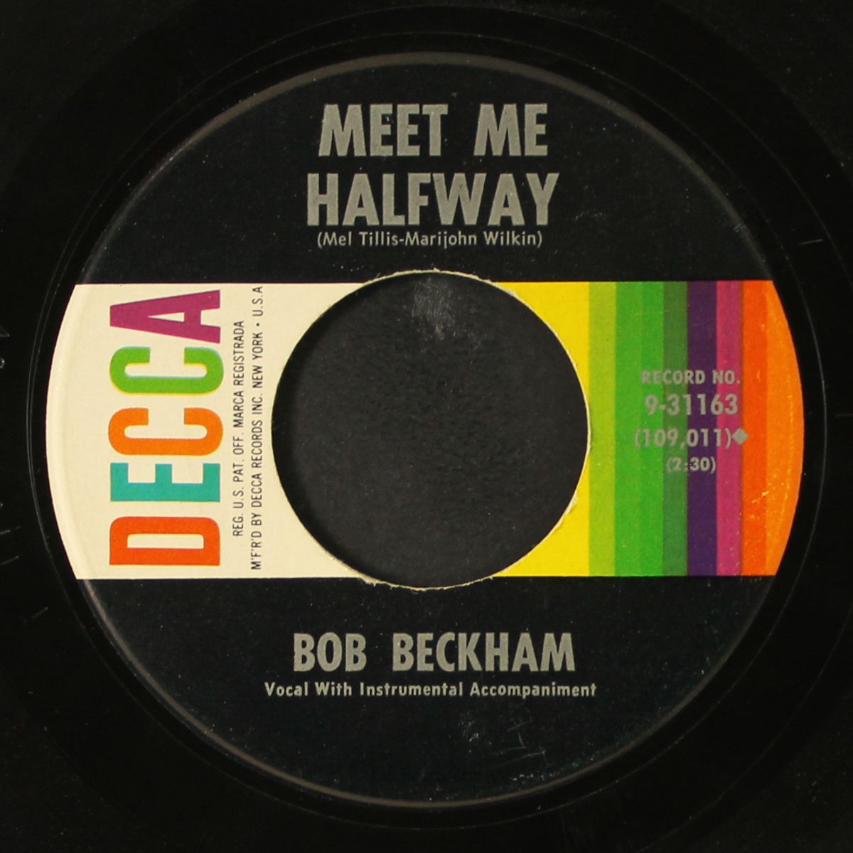 one more time / meet me halfway by BOB BECKHAM