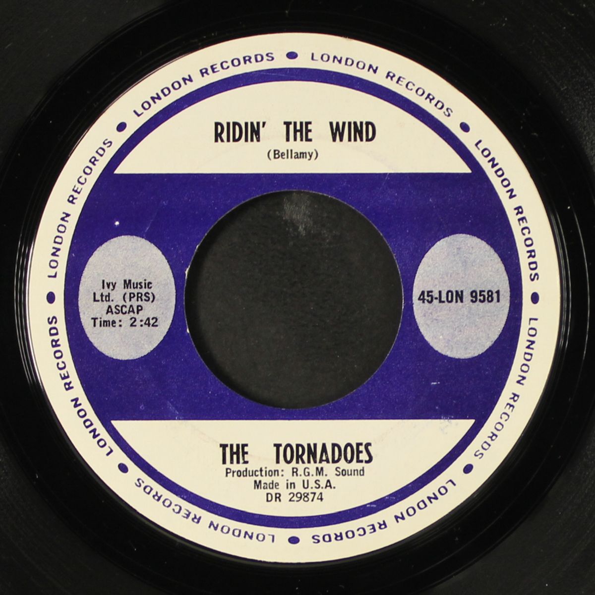 the breeze and i / ridin' the wind by TORNADOES