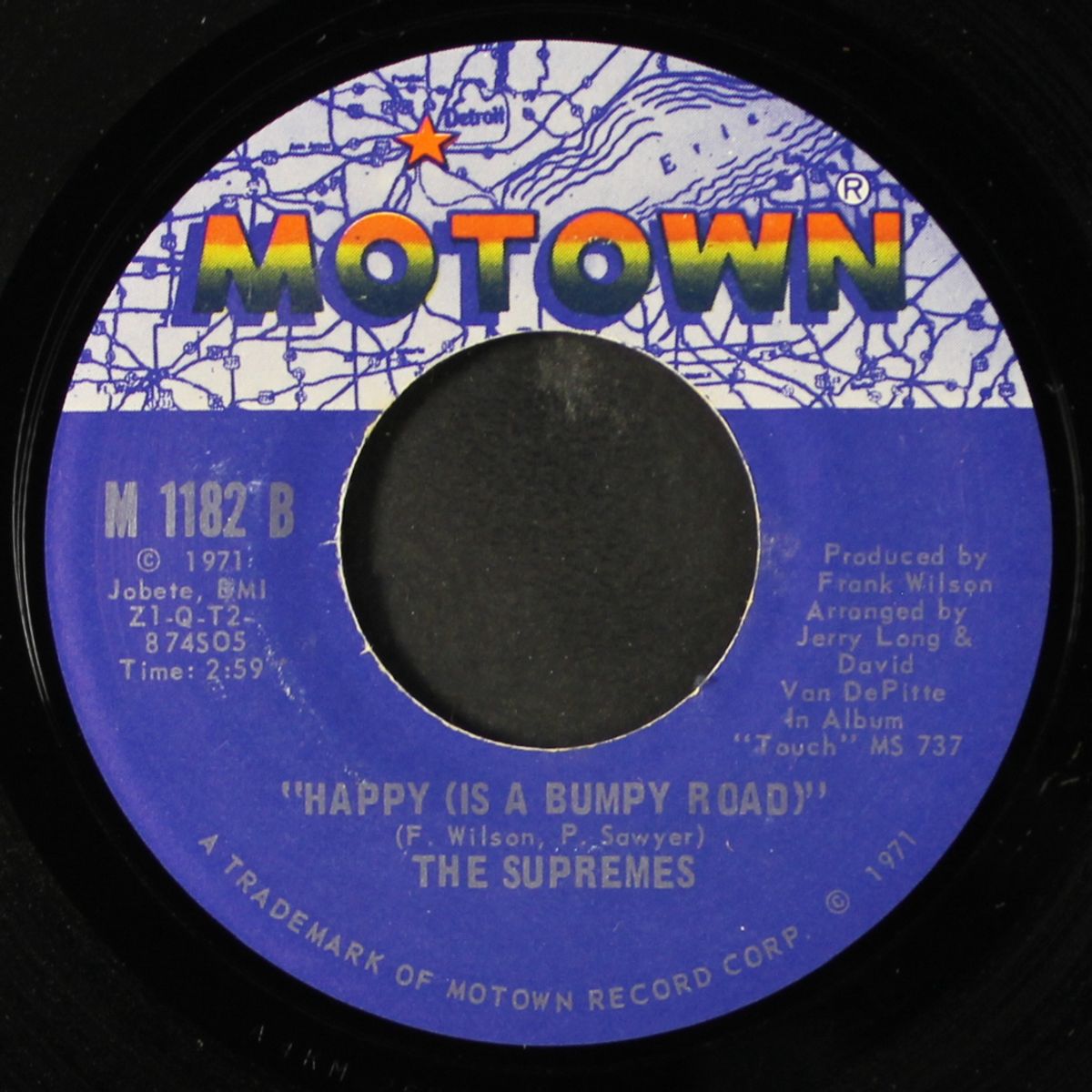 nathan jones / happy (is a bumpy road) by SUPREMES