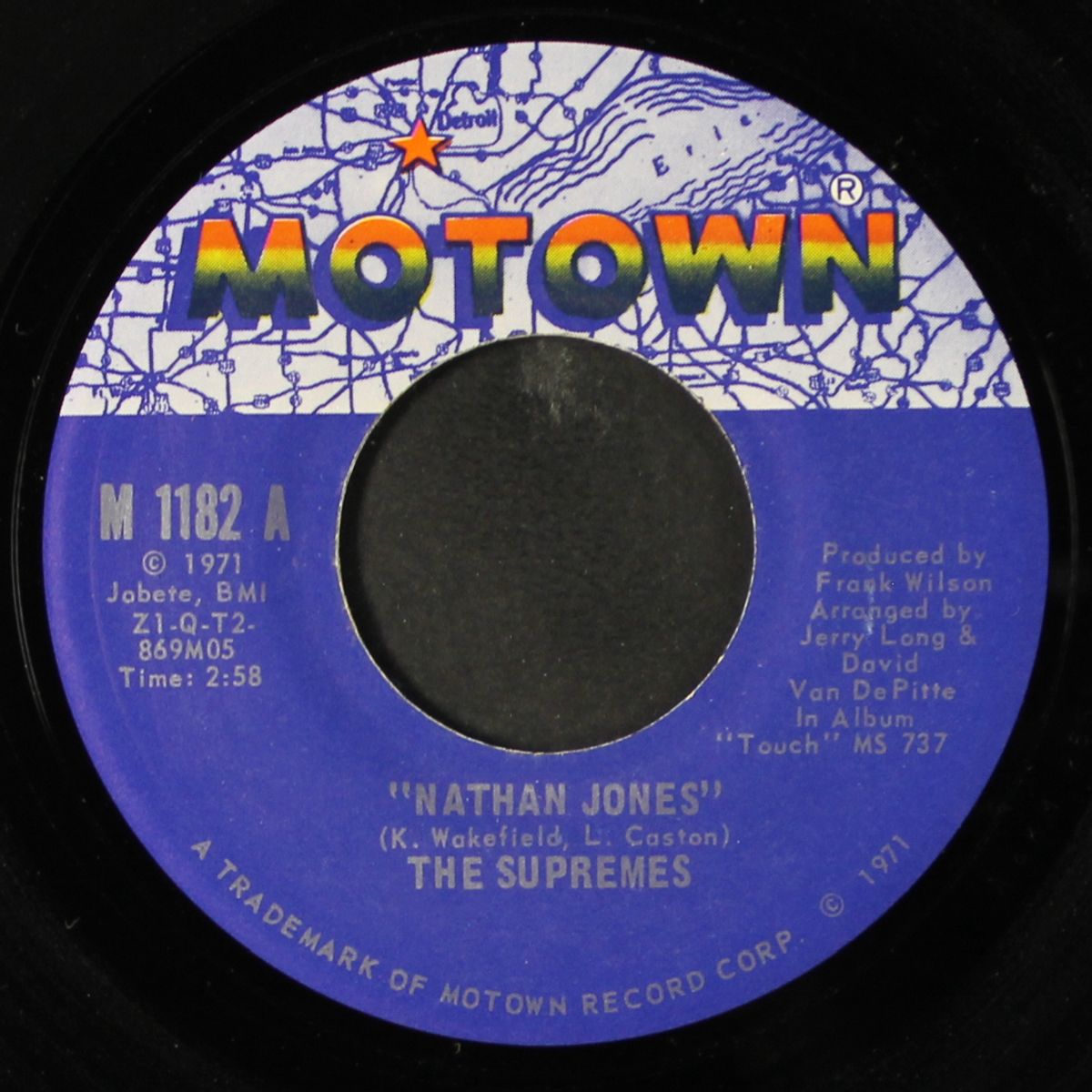 nathan jones / happy (is a bumpy road) by SUPREMES