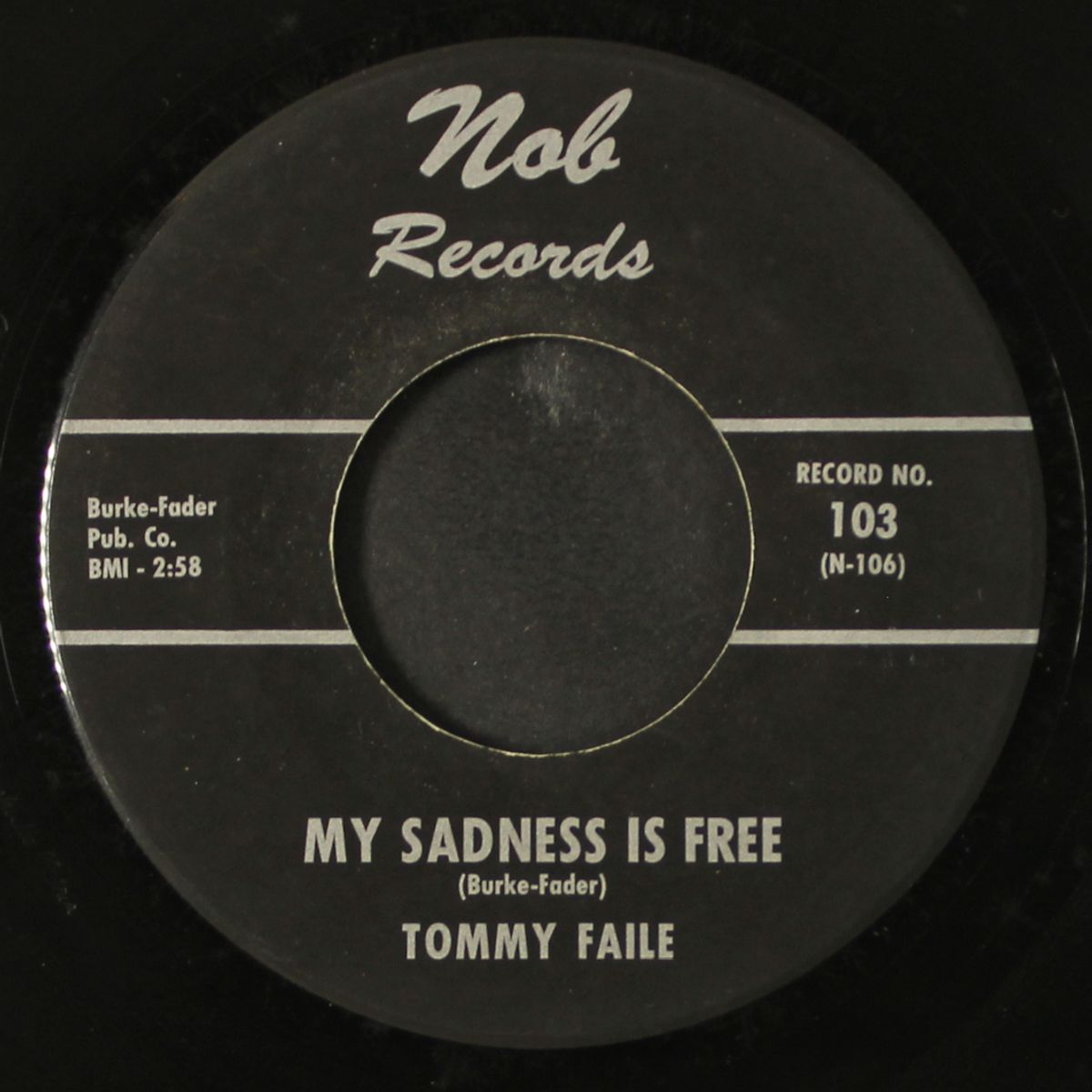 ball and chain / my sadness is free by TOMMY FAILE