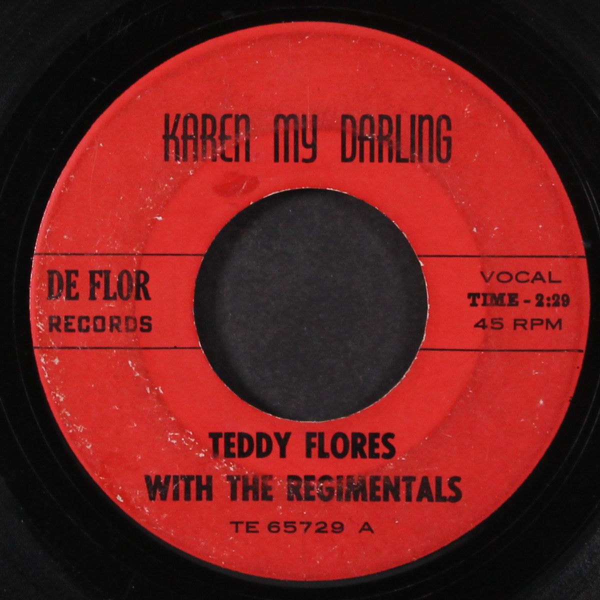 the key / karen my darling by TEDDY FLORES & REGIMENTALS