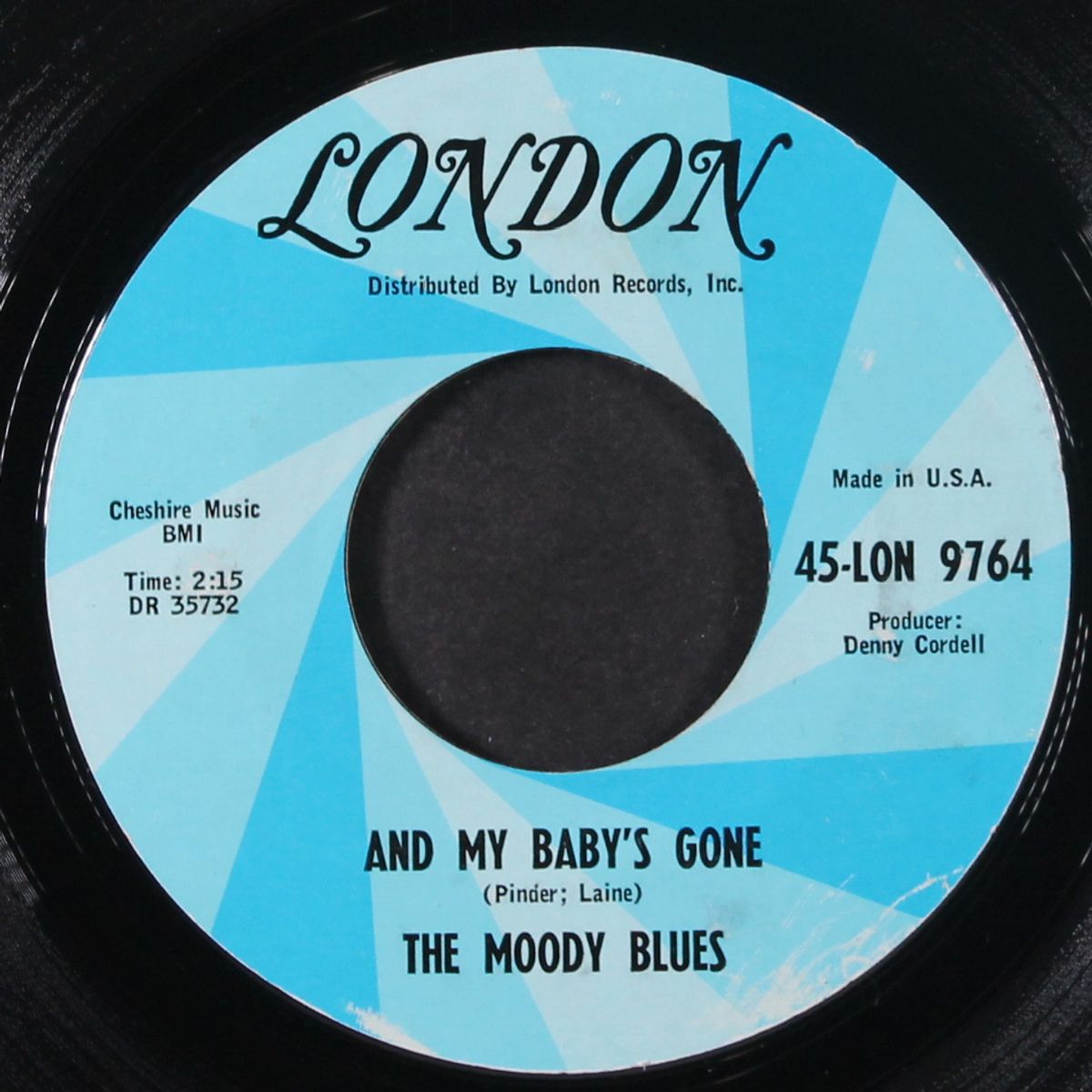 from the bottom of my heart / and my baby's gone by MOODY BLUES