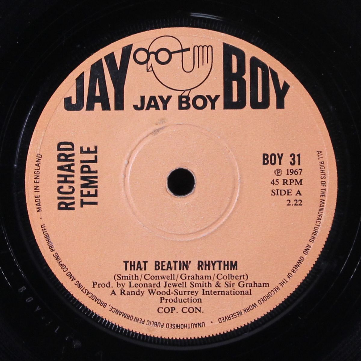 that beatin' rhythm / could it be by RICHARD TEMPLE