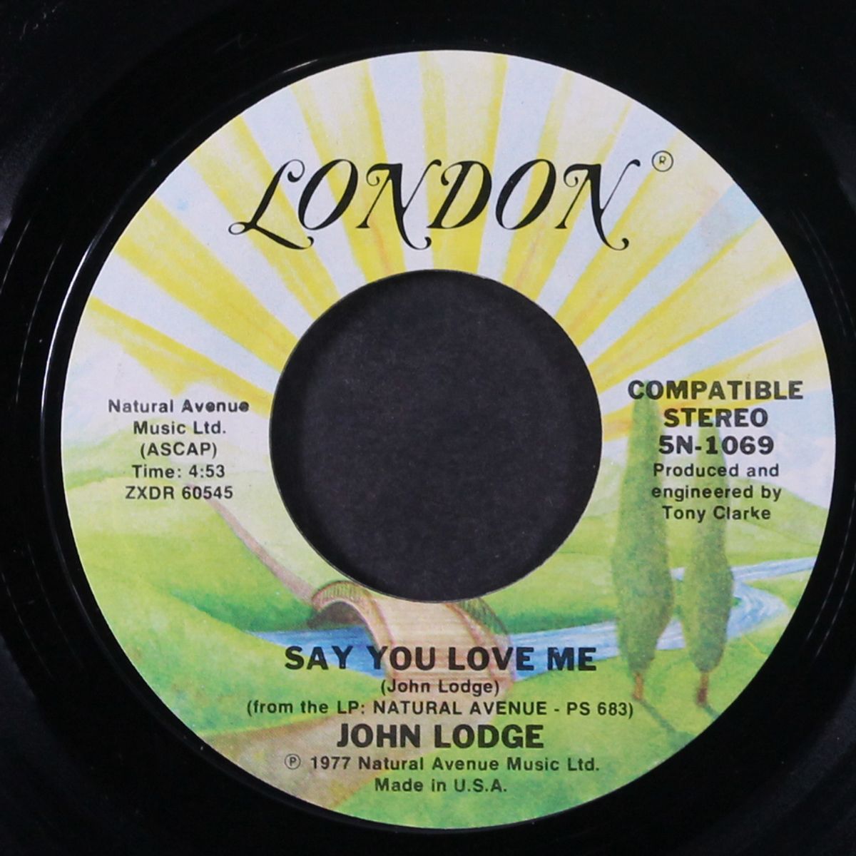 natural avenue / say you love me by JOHN LODGE