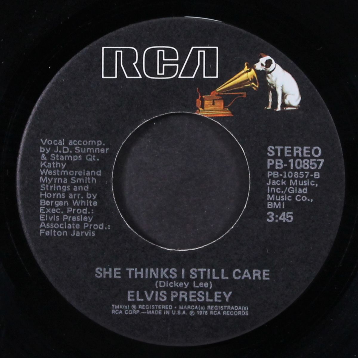 moody blue / she thinks i still care by ELVIS PRESLEY