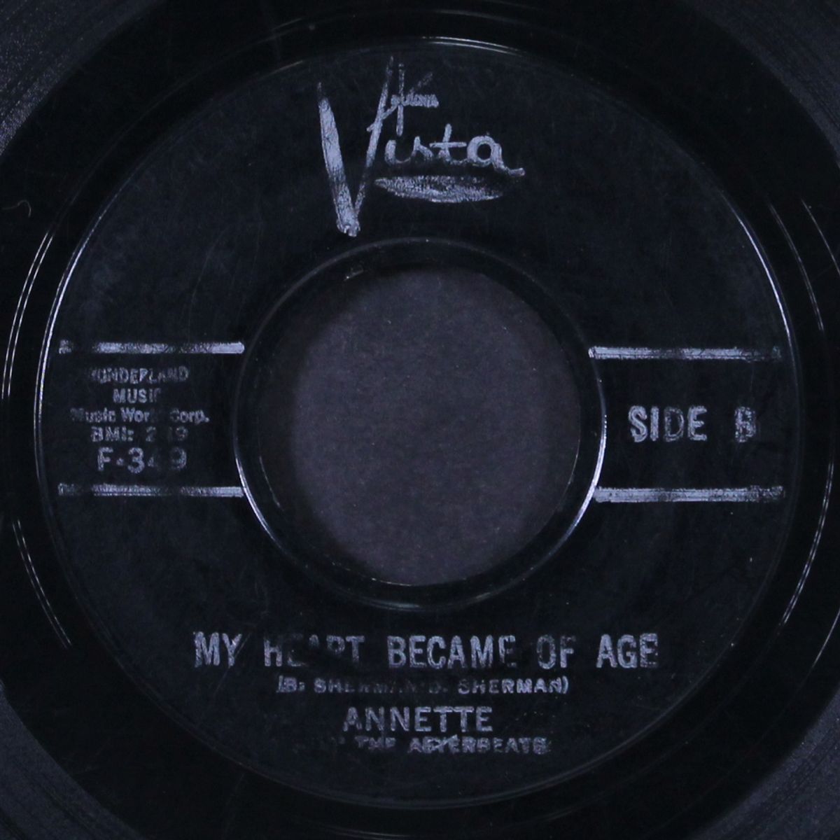 first name initial / my heart became of age by ANNETTE