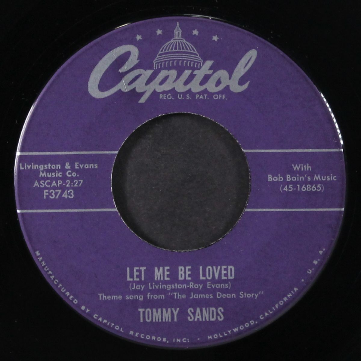 let me be loved / fantastically foolish by TOMMY SANDS