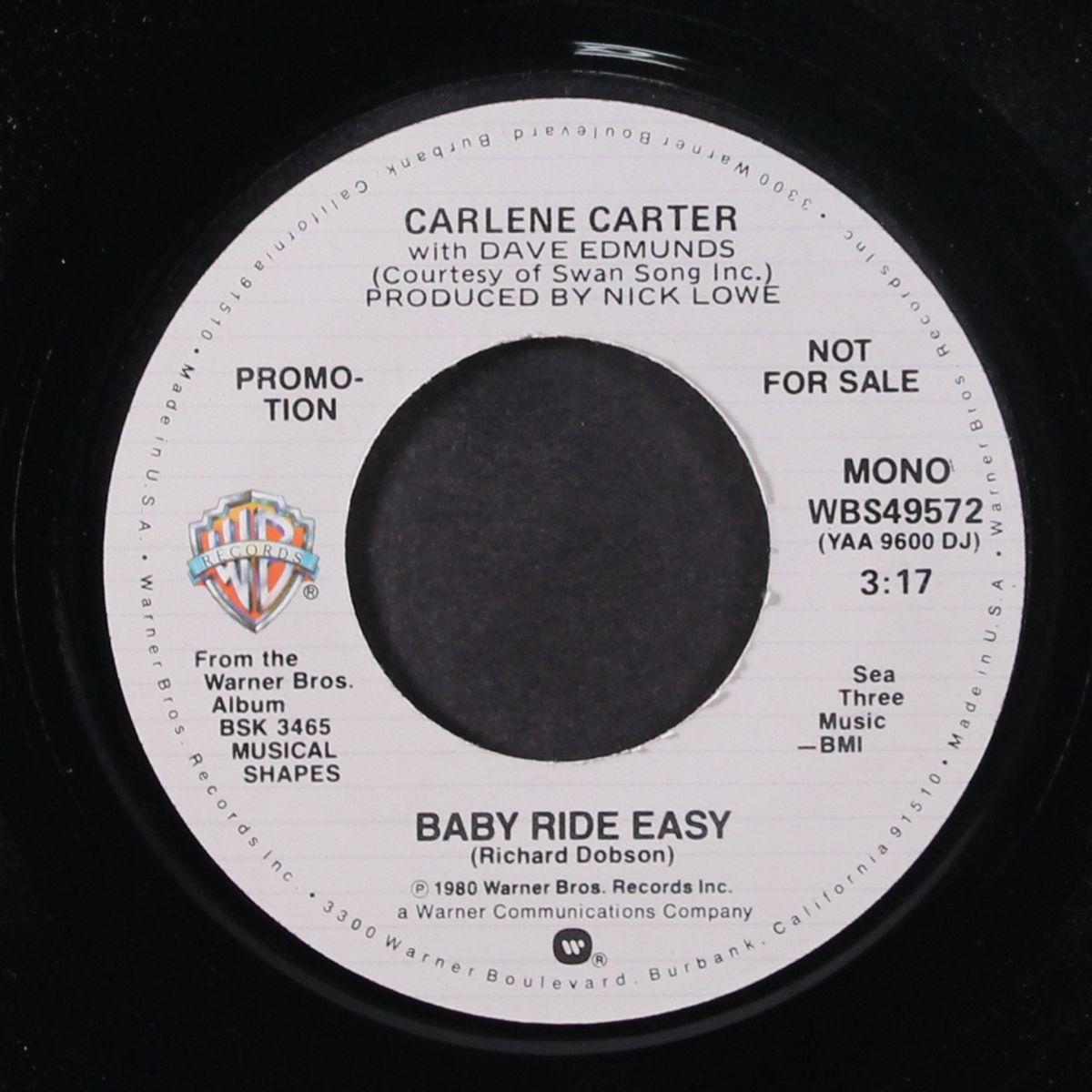 baby ride easy / mono by CARLENE CARTER