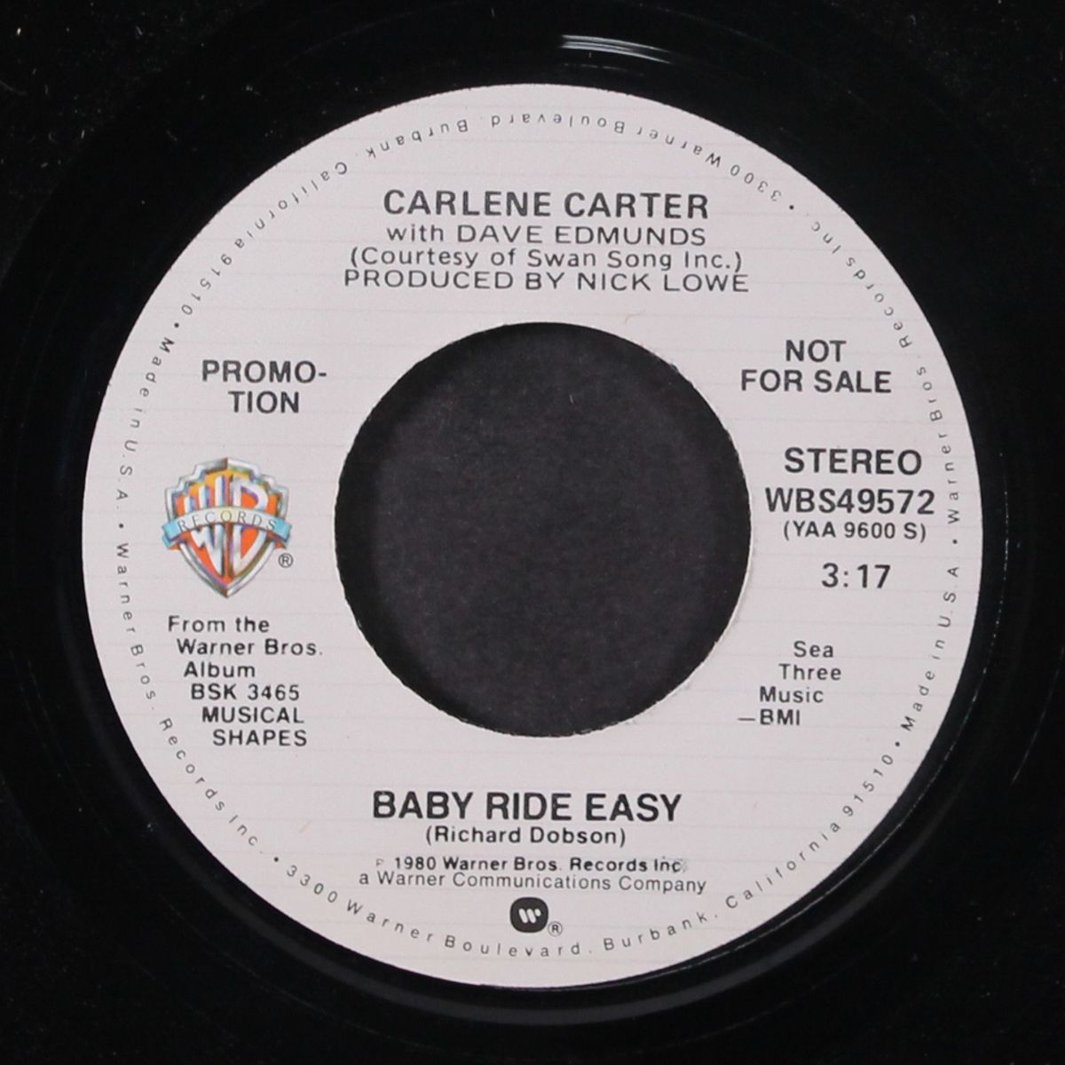baby ride easy / mono by CARLENE CARTER