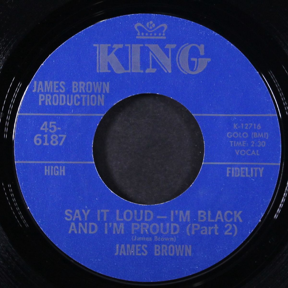 say it loud - i'm black and i'm proud by JAMES BROWN