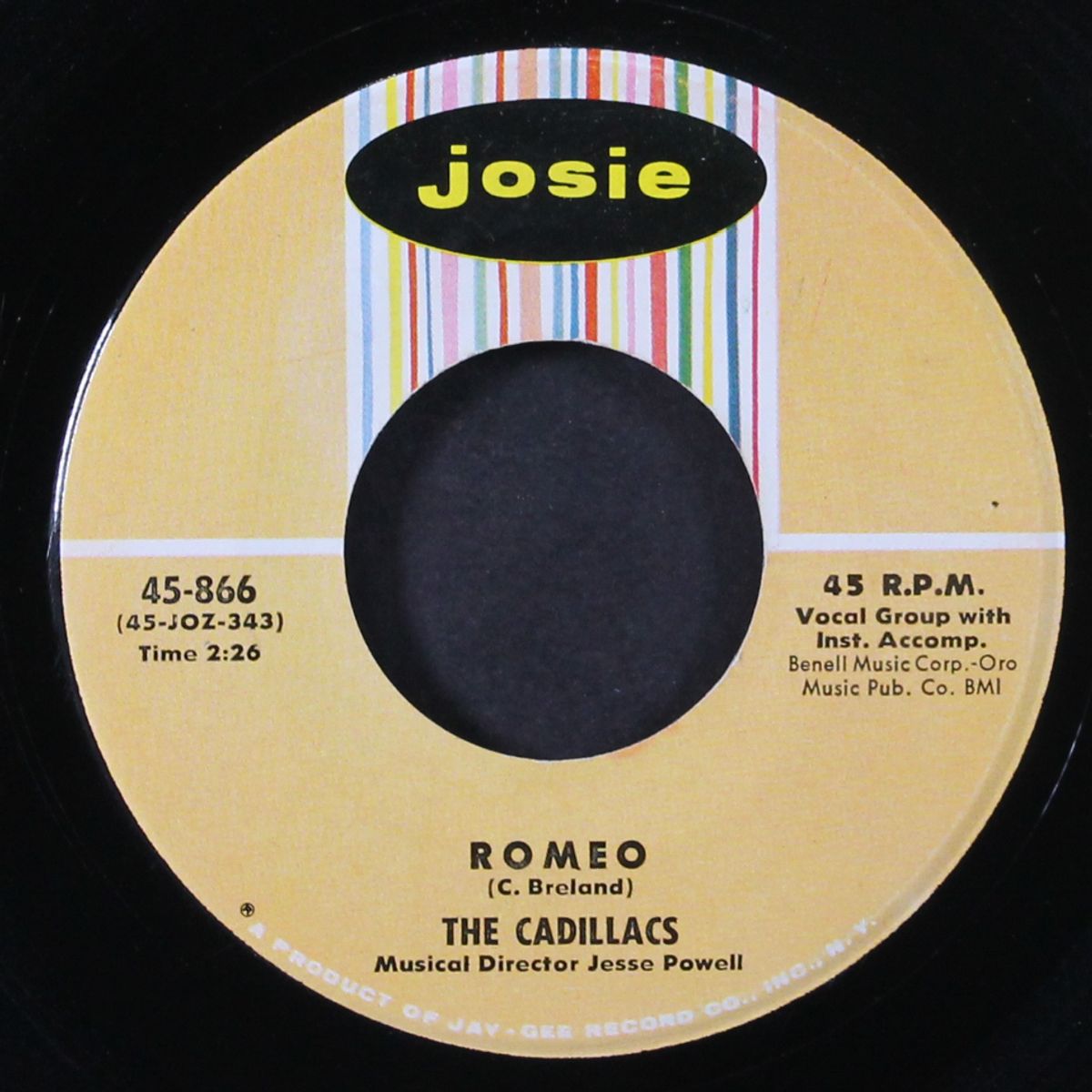 always my darling / romeo by CADILLACS