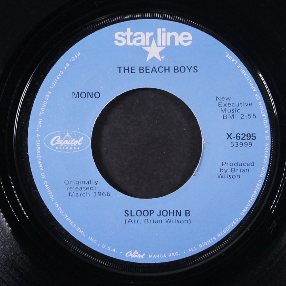 you're so good to me / sloop john b by BEACH BOYS