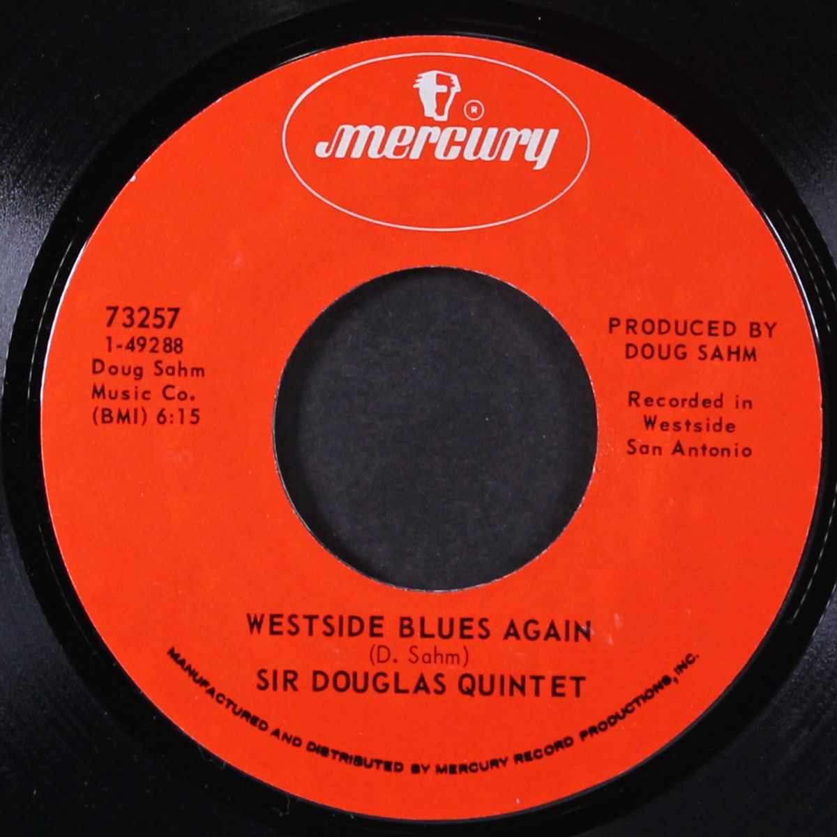 michoacan / west side blues again by SIR DOUGLAS QUINTET