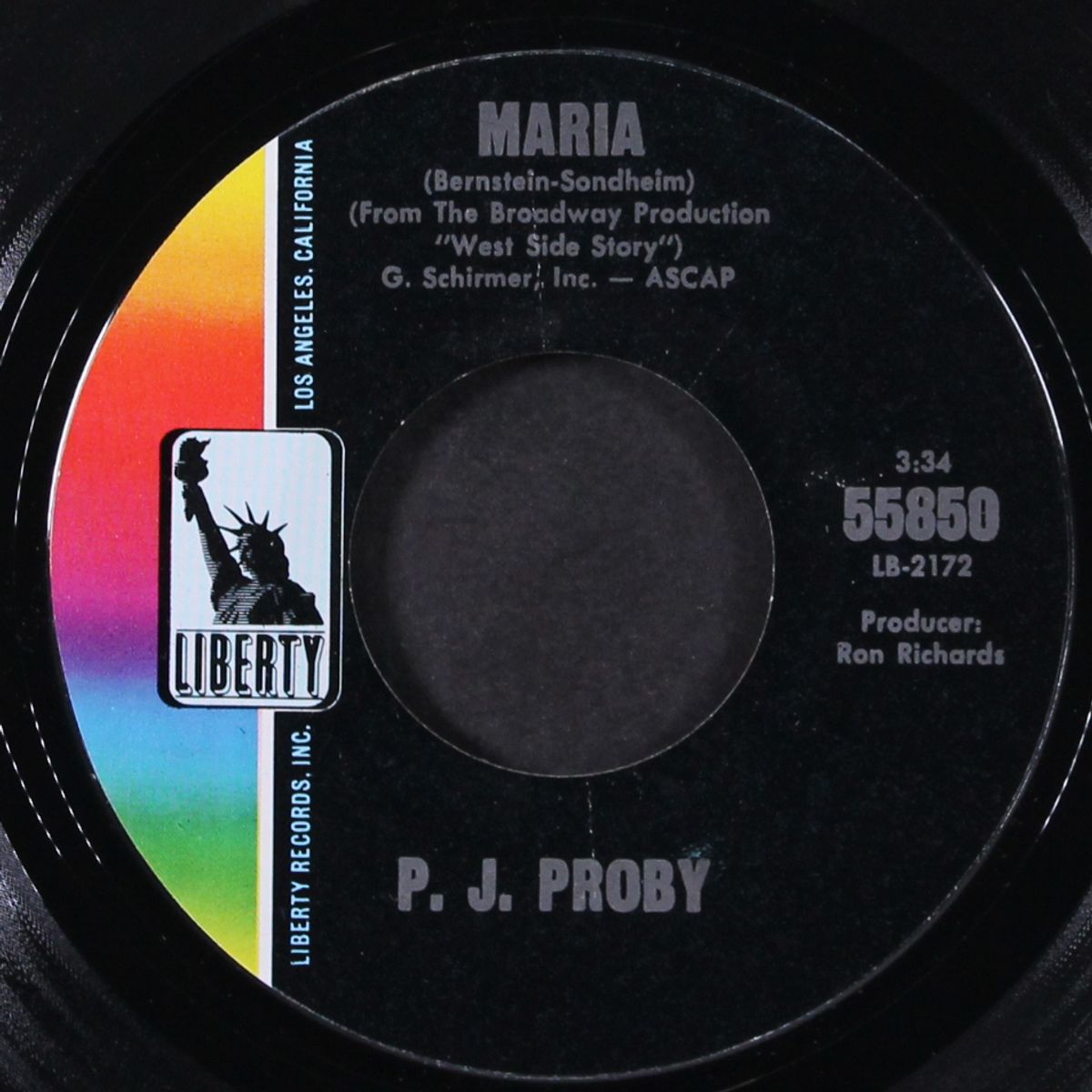 maria / good things are coming my way by P.J. PROBY