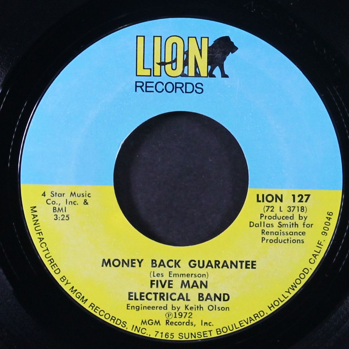 money back guarantee / find the one by FIVE MAN ELECTRICAL BAND