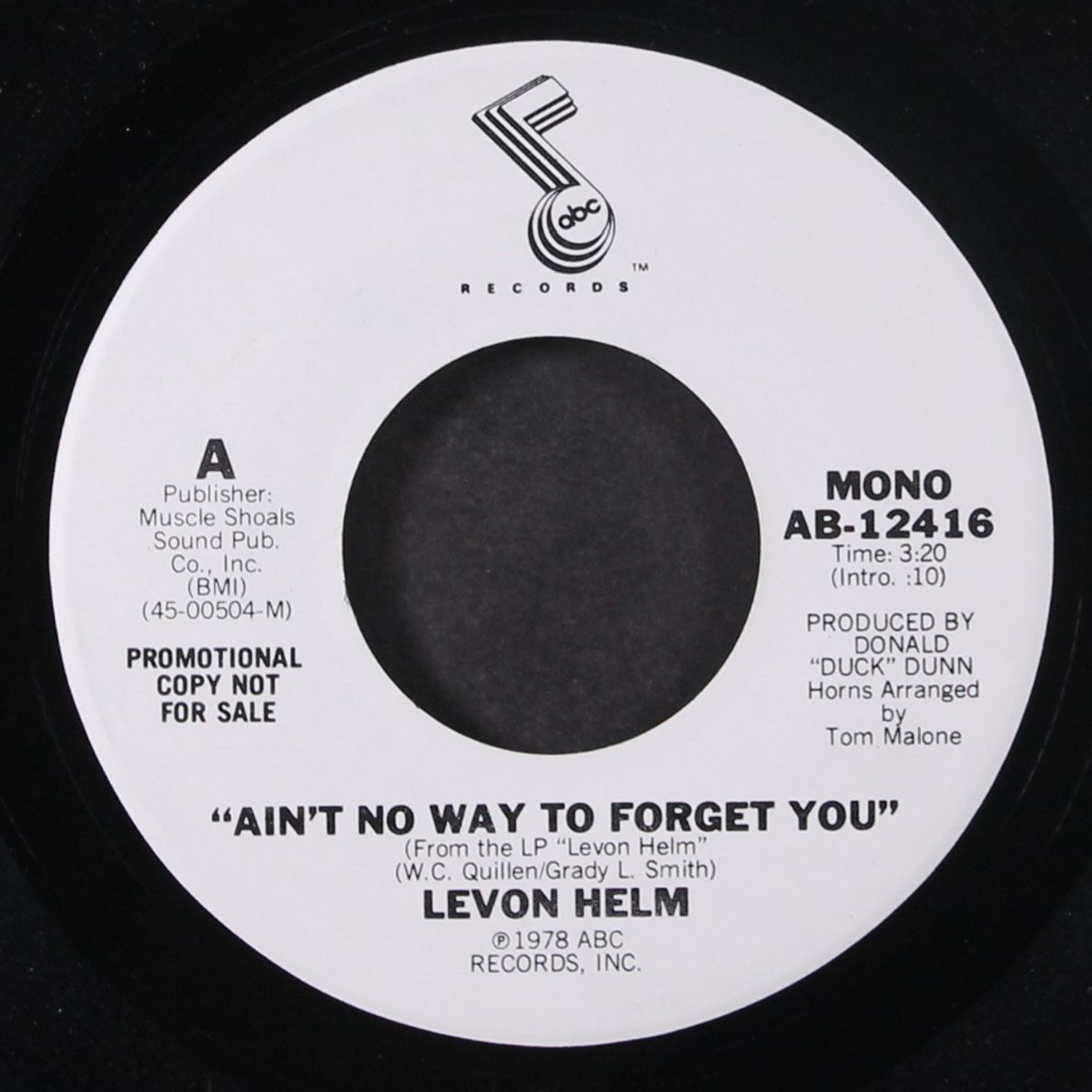 ain't no way to forget you / mono by LEVON HELM