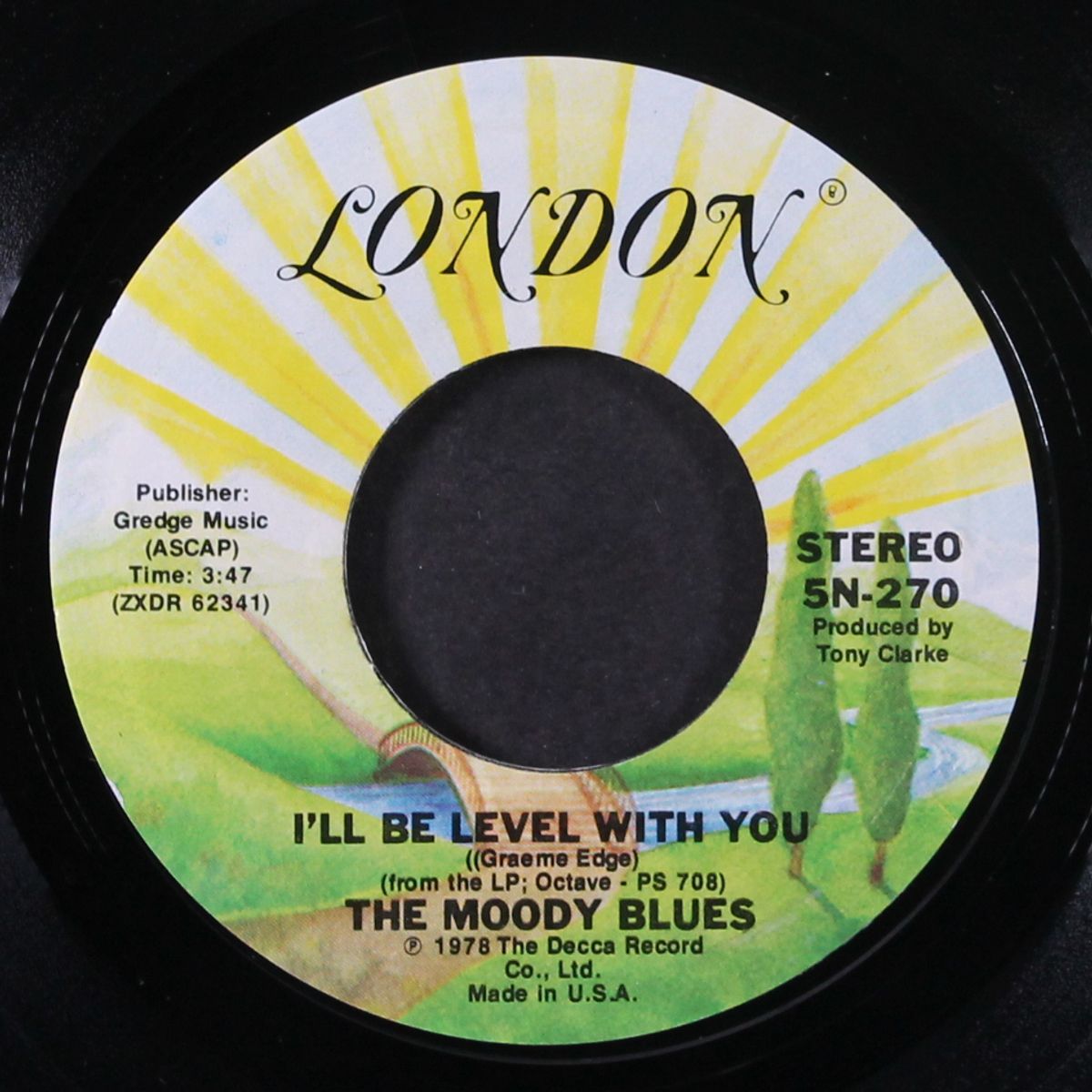 steppin' in a slide zone / i'll be level with you by MOODY BLUES