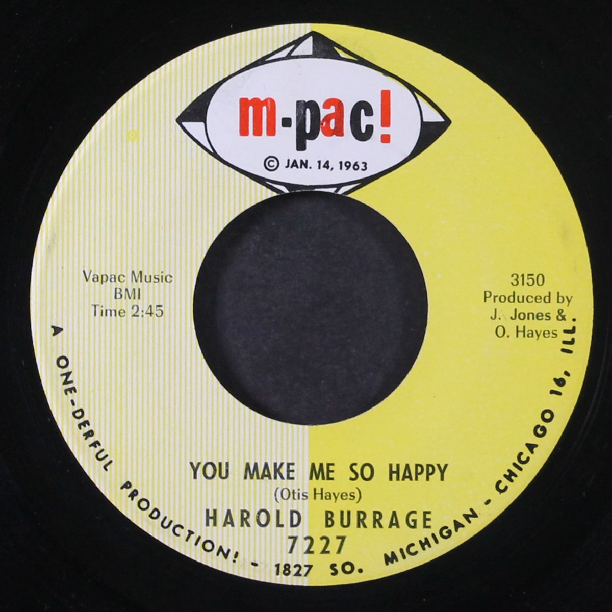 things ain't what they used to be / you make me so happy by HAROLD BURRAGE