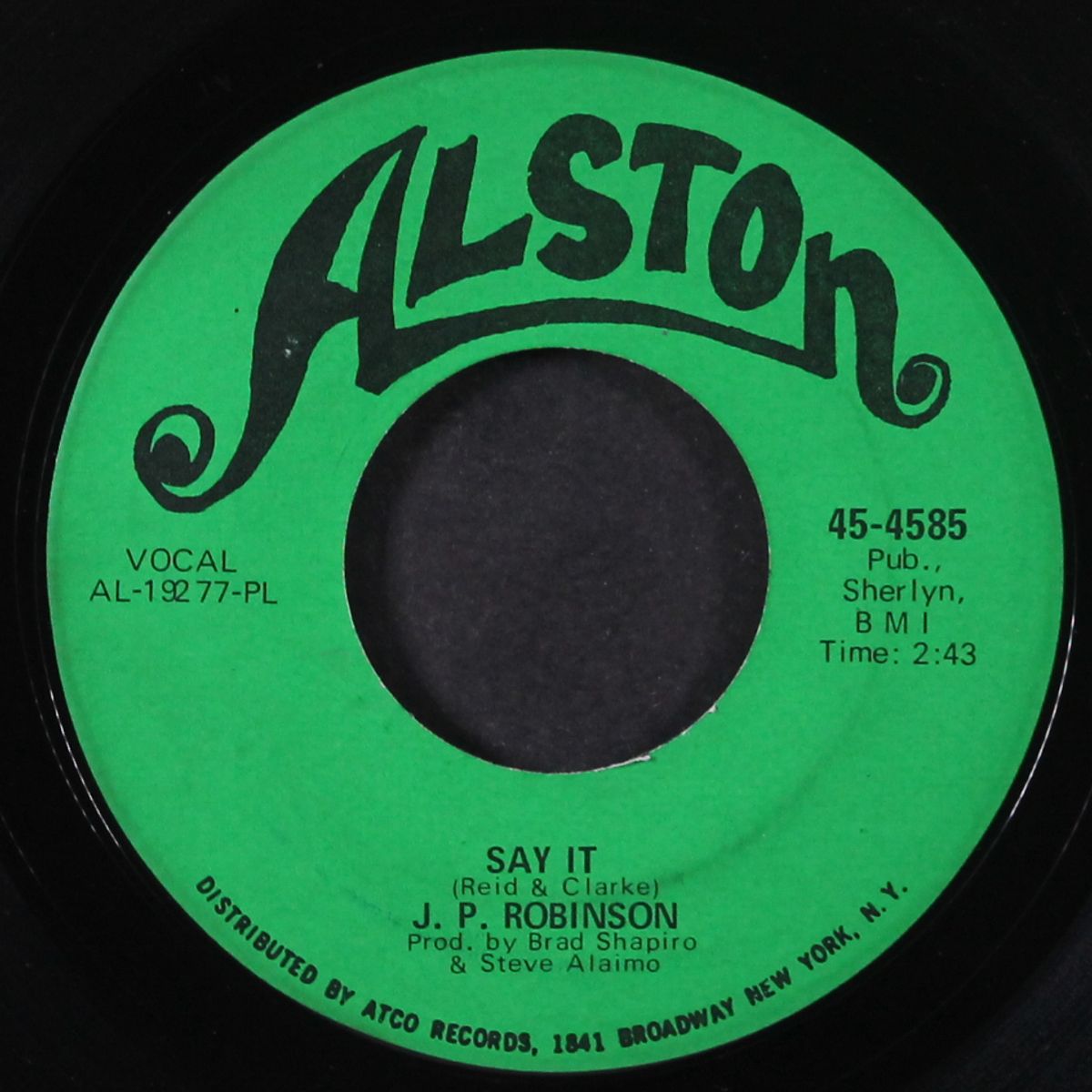 please accept my call / say it by J.P. ROBINSON