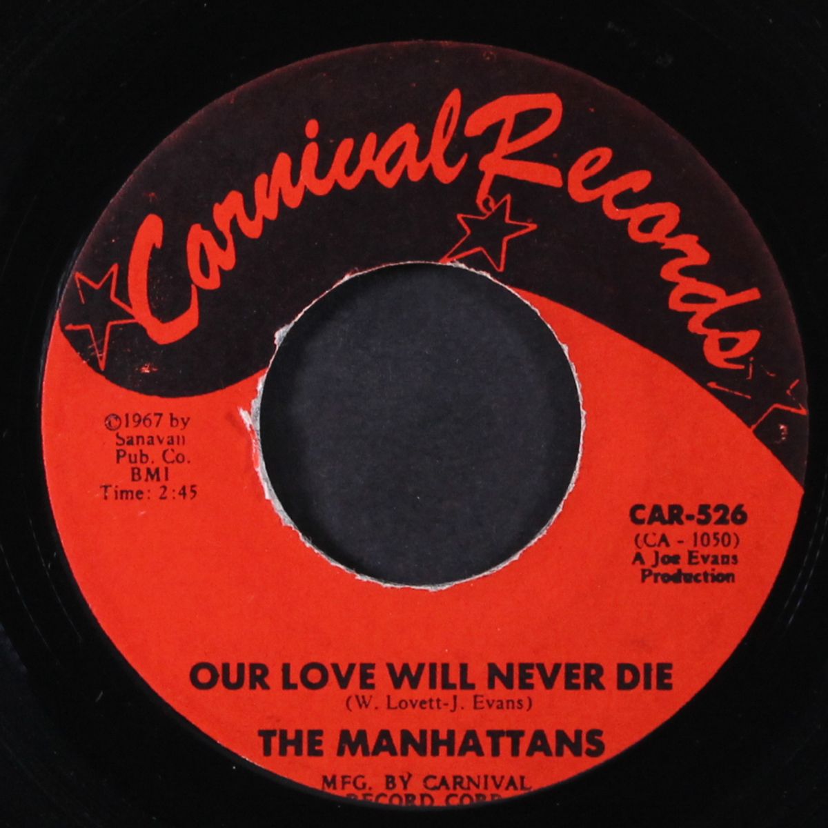 all i need is your love / our love will never die by MANHATTANS