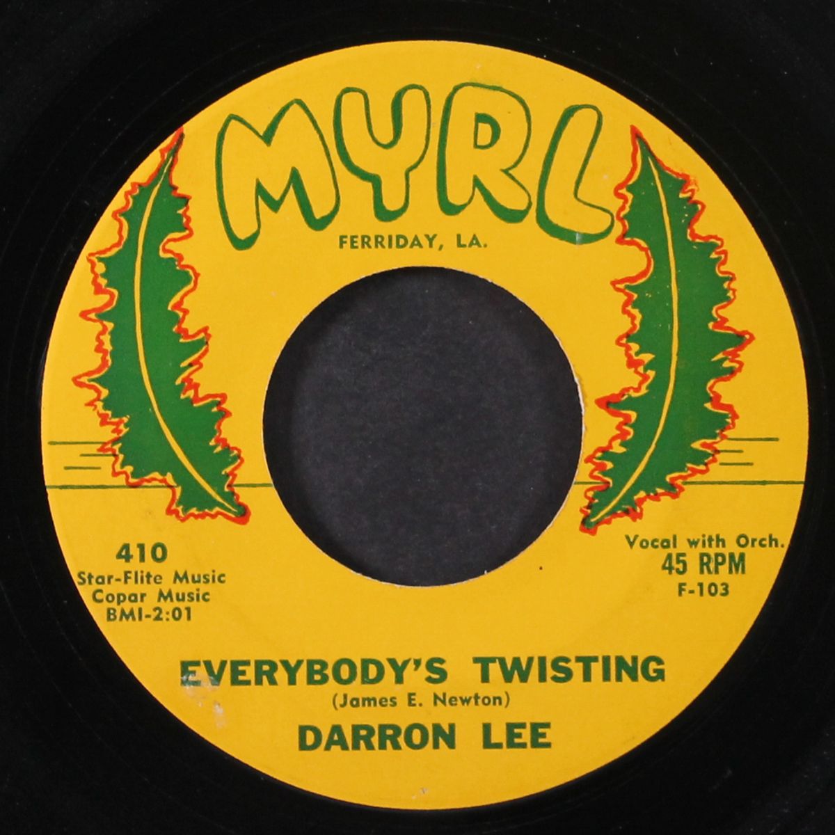 i've been searching / everybody's twistin' by DARRON LEE